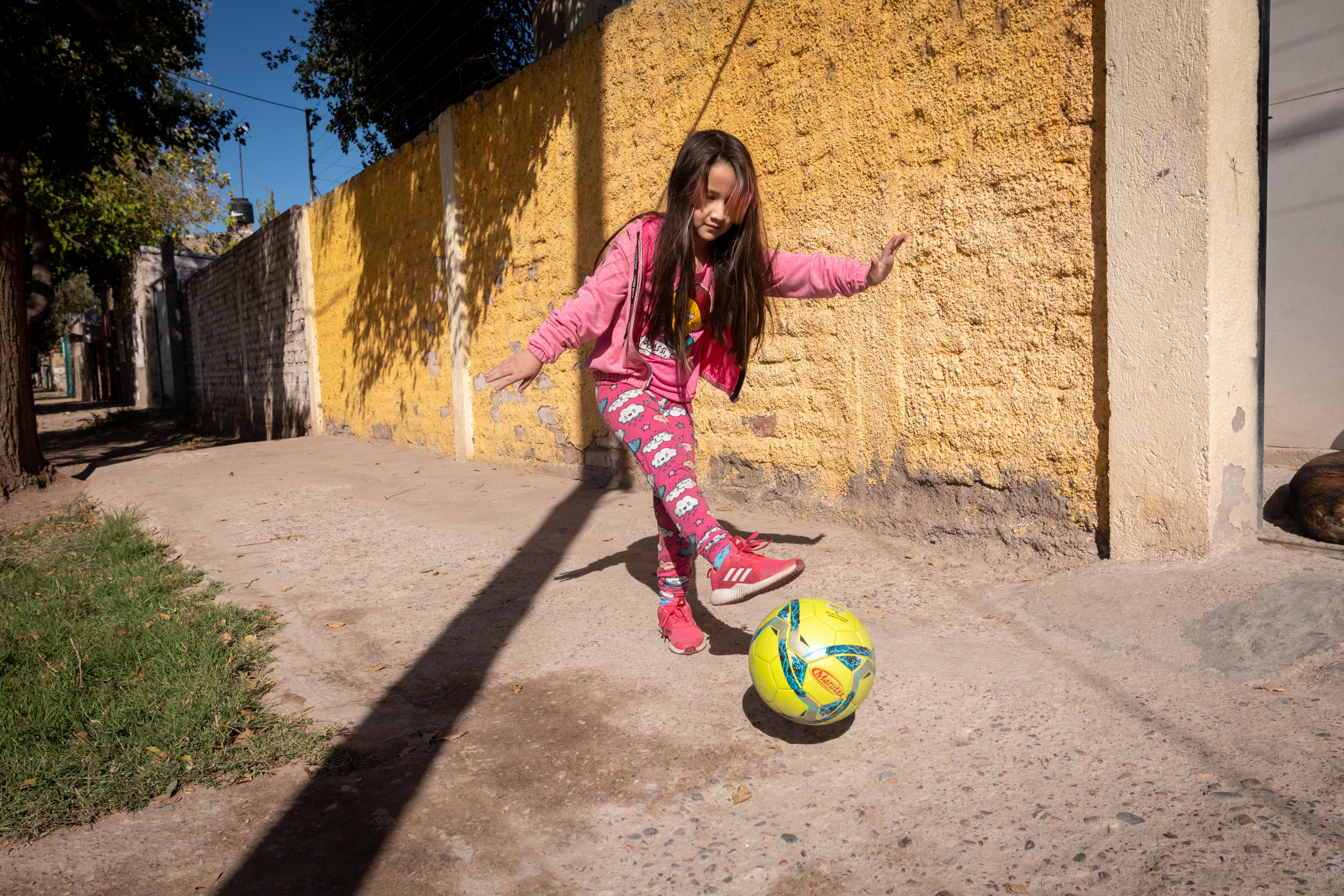 Tamara ManivongCuando tenía dos años a Tamara Manivong le diagnosticaron leucemia, hoy tiene 7 años y está totalmente recuperada de la enfermedad.Foto: Ignacio Blanco / Los Andes 