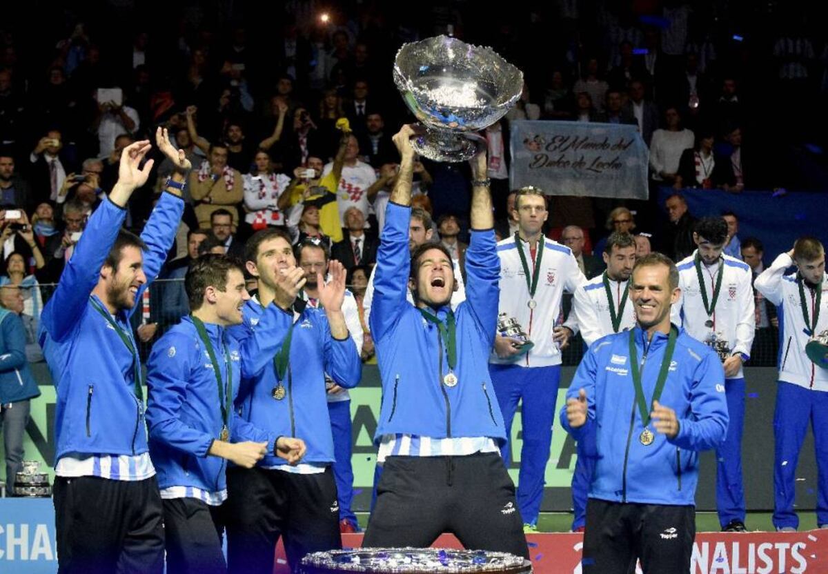ARCHIVO | Argentina campeona de la Copa Davis en 2016.