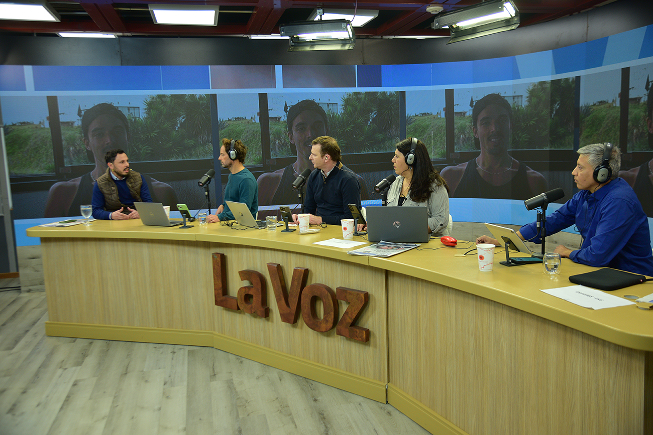 La Voz en Vivo. Nicolás Cáceres, hermano de Martín Cáceres, víctima de una golpiza a la salida de un boliche en Córdoba.
Foto: Pedro Castillo / La Voz