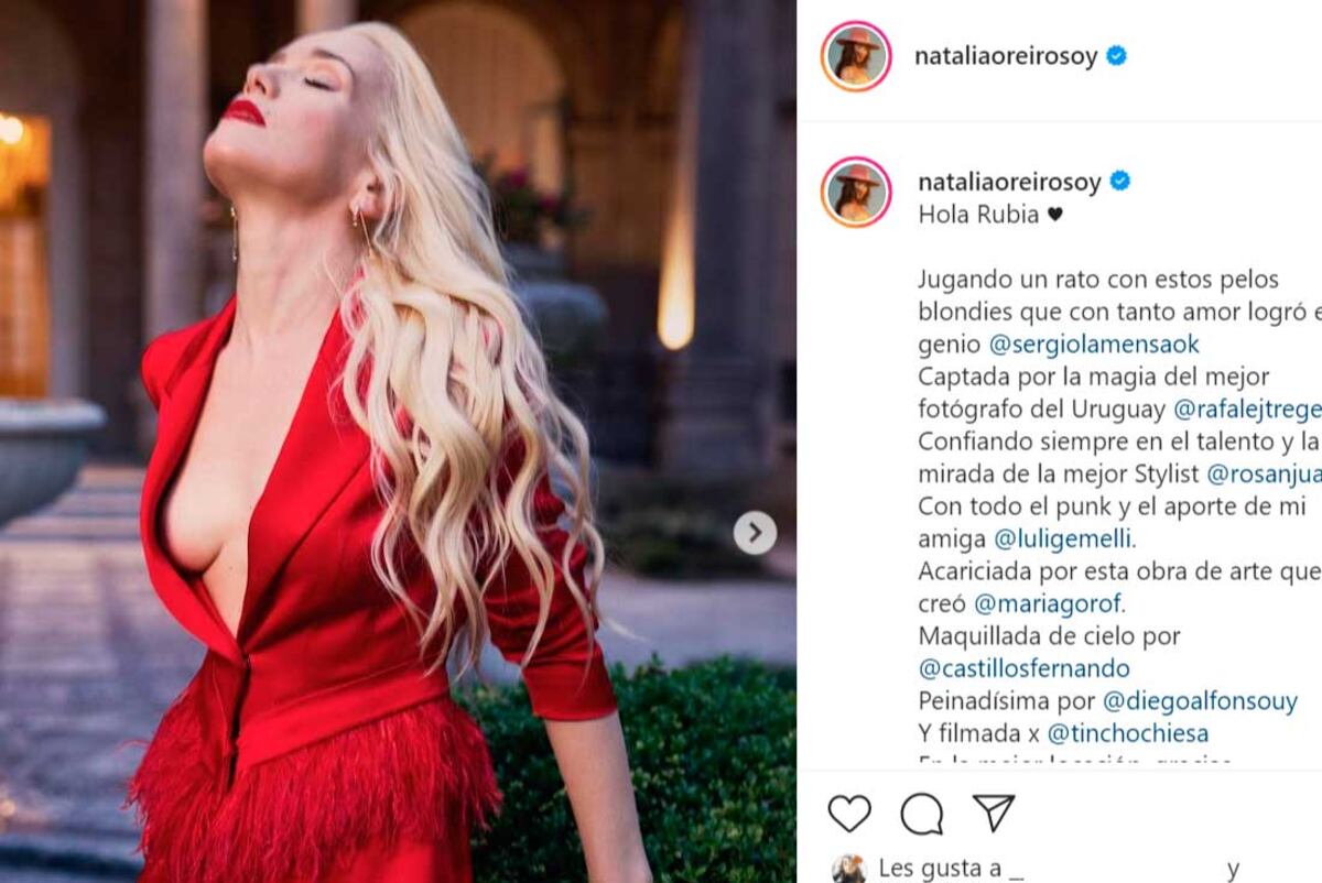 (Instagram Natalia Oreiro)