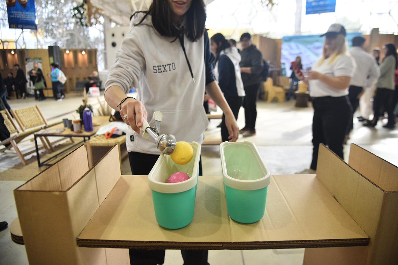 Xipa pote recargable para grido
Feria de economia circular
(Pedro Castillo / La Voz)