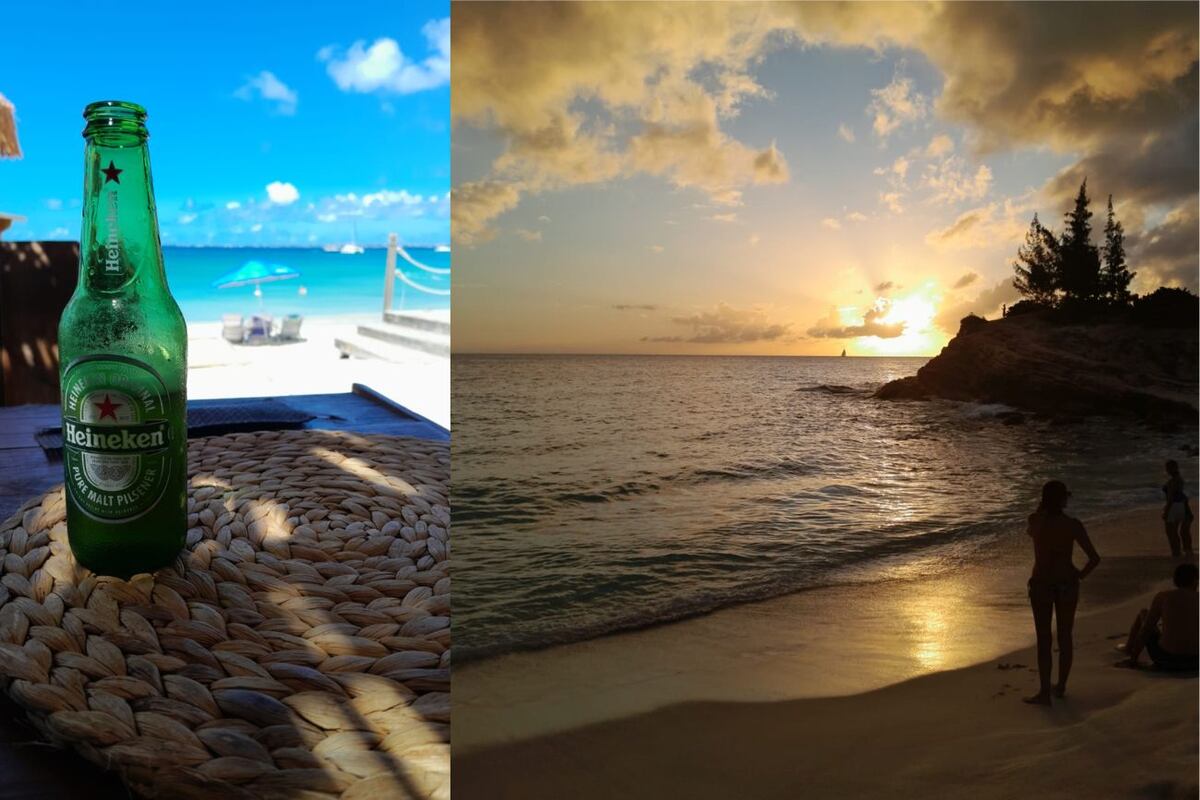 Postales de la vida de Augusto en el caribe.