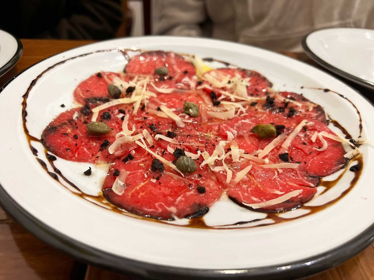 Carpaccio.
