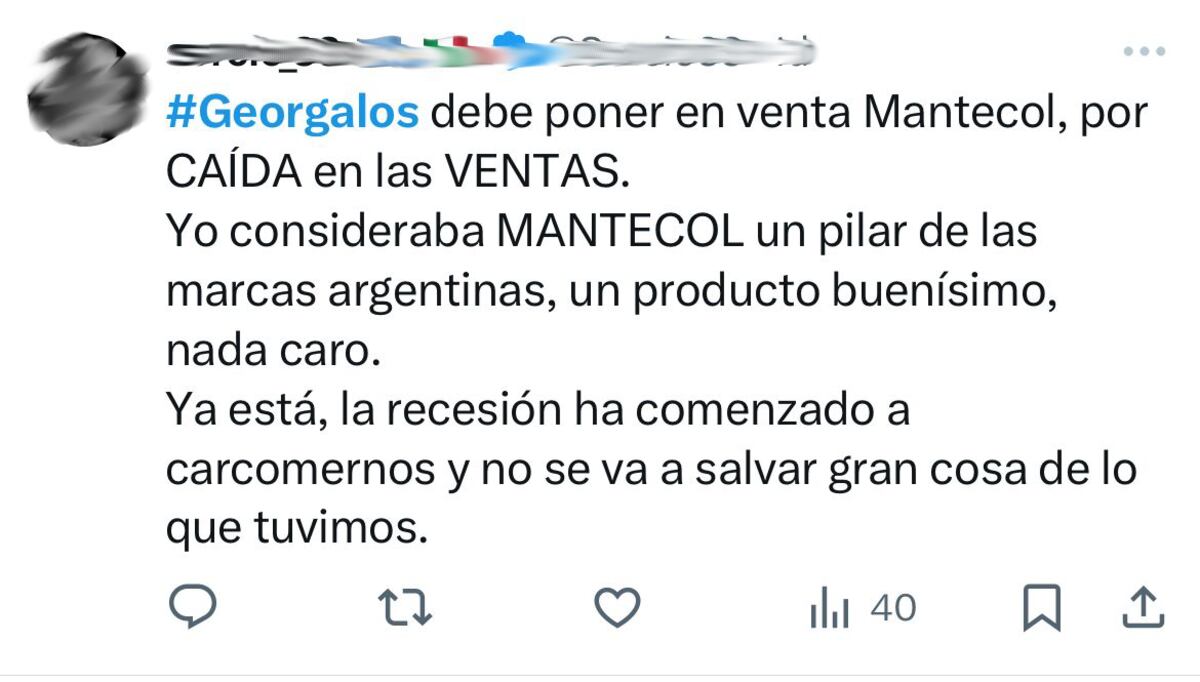 La Voz Chequea. Reacción de usuarios en posteos de Instagram frente a la desinformación de la venta de Georgalos.
