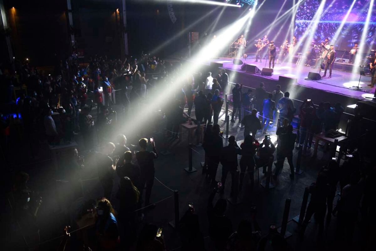 En el formato burbuja se resigna un poco de convocatoria pero es gana en tranquilidad. Aquí, la prueba piloto de Ulises en Plaza de la Música. Foto: La Voz.