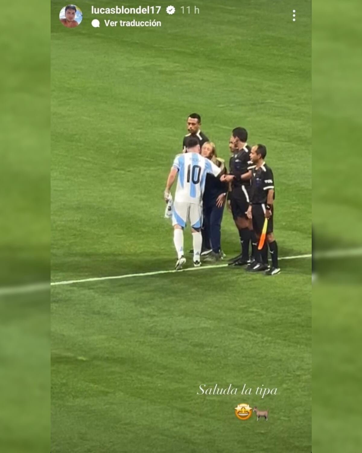 Morena Beltrán se hizo viral y publicó un mensaje.