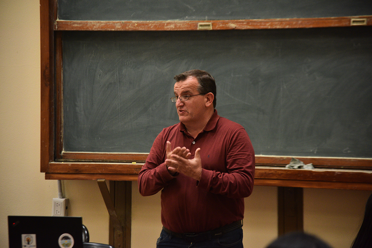 "Nosotros tenemos herramientas para sistematizarlo, pero no somos los propietarios del conocimiento”, argumentó García. (Pedro Castillo / La Voz)