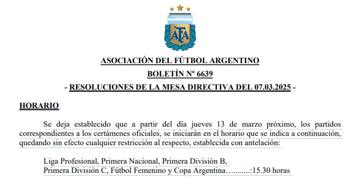 Boletín oficial.