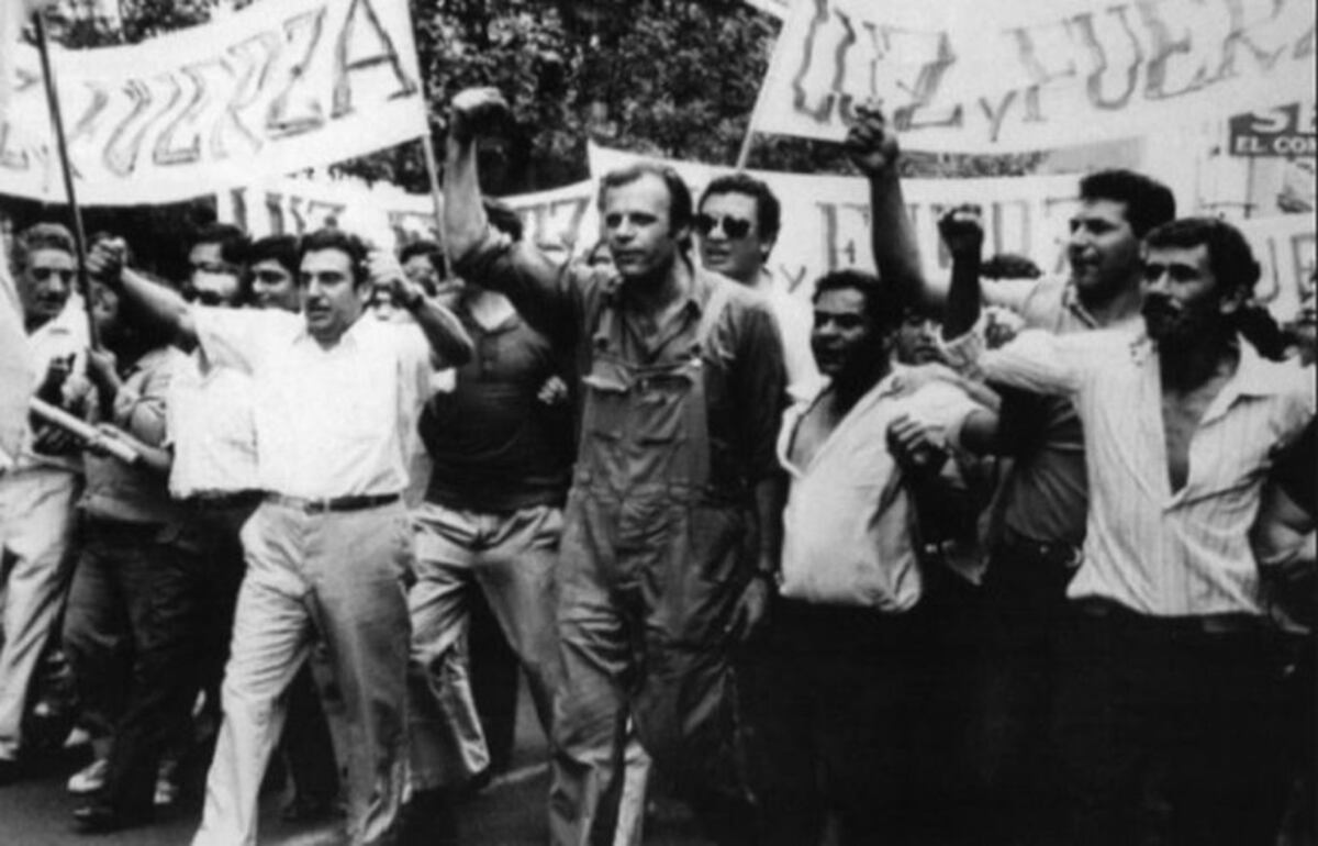 Agustín Tosco, uno de los líderes sindicales de la movilización.