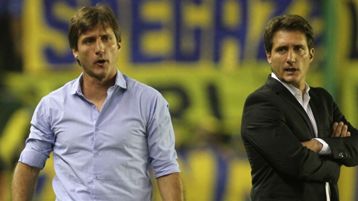 Los gemelos Gustavo y Guillermo Barros Schelotto. / Archivo