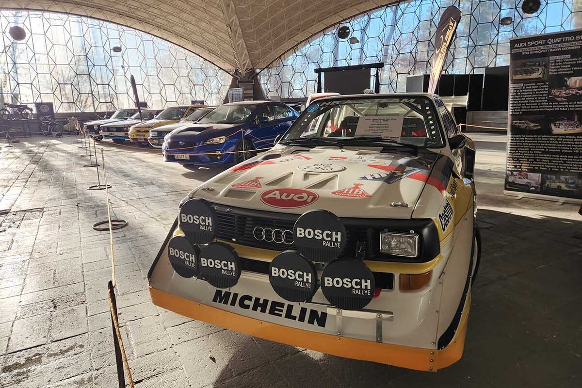 La réplica del Audi Sport Quattro S1 E2 del grupo B fue construida íntegramente en Córdoba.