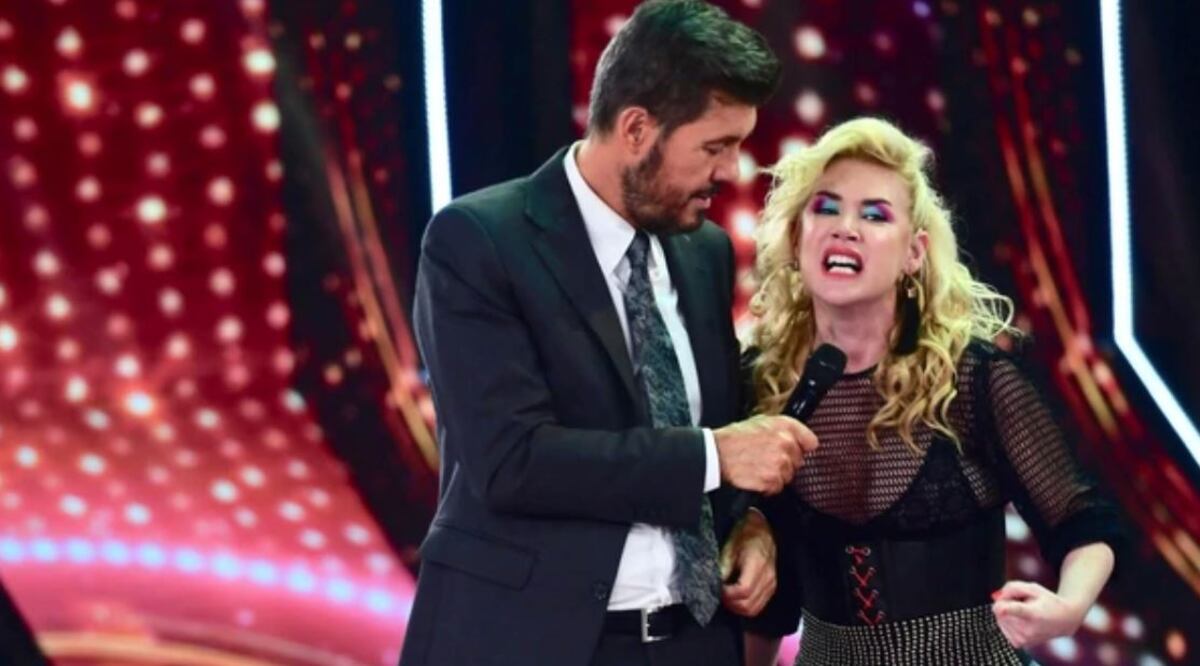 Esmeralda Mitre durante su paso por el "Bailando". (Captura Youtube)