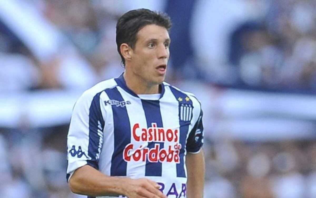 Guillermo Cosaro, en su etapa en Talleres.