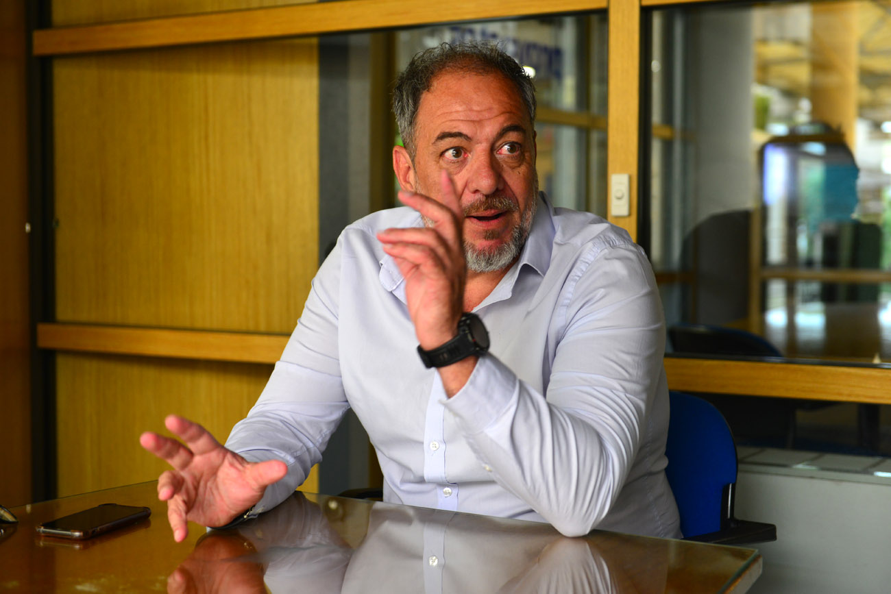 Pablo Martín Carballo, presidente saliente de la Unión Cordobesa de Rugby. (Nicolás Bravo / La Voz)