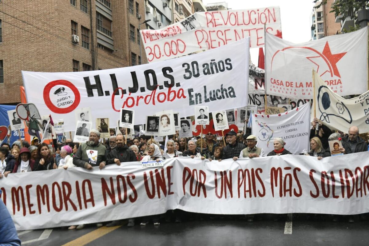 Día de la Memoria, Córdoba 2025 (La Voz / Javier Ferreyra)