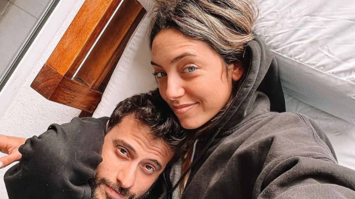 Diego Leuco y Sofi Martínez cuando aún eran pareja. (Foto: Instagram)