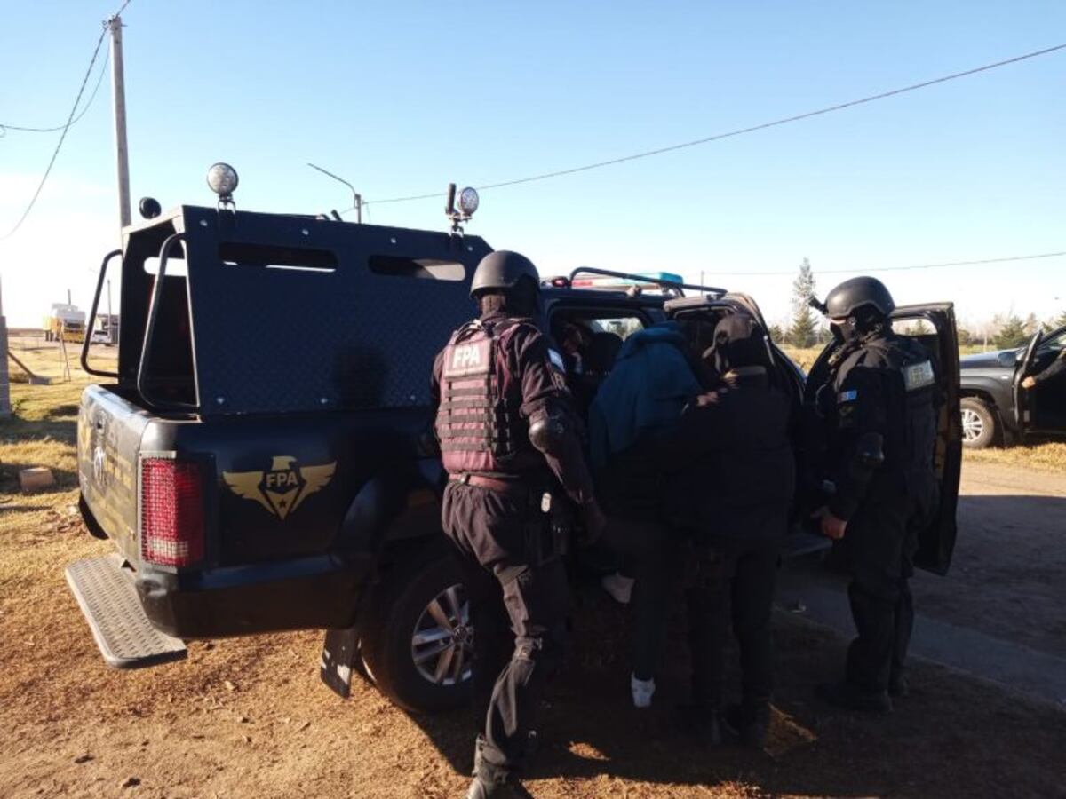 Detuvieron a cuatros sospechosos de integrar una banda narco en Hernando, Córdoba. (Ministerio Público Fiscal)