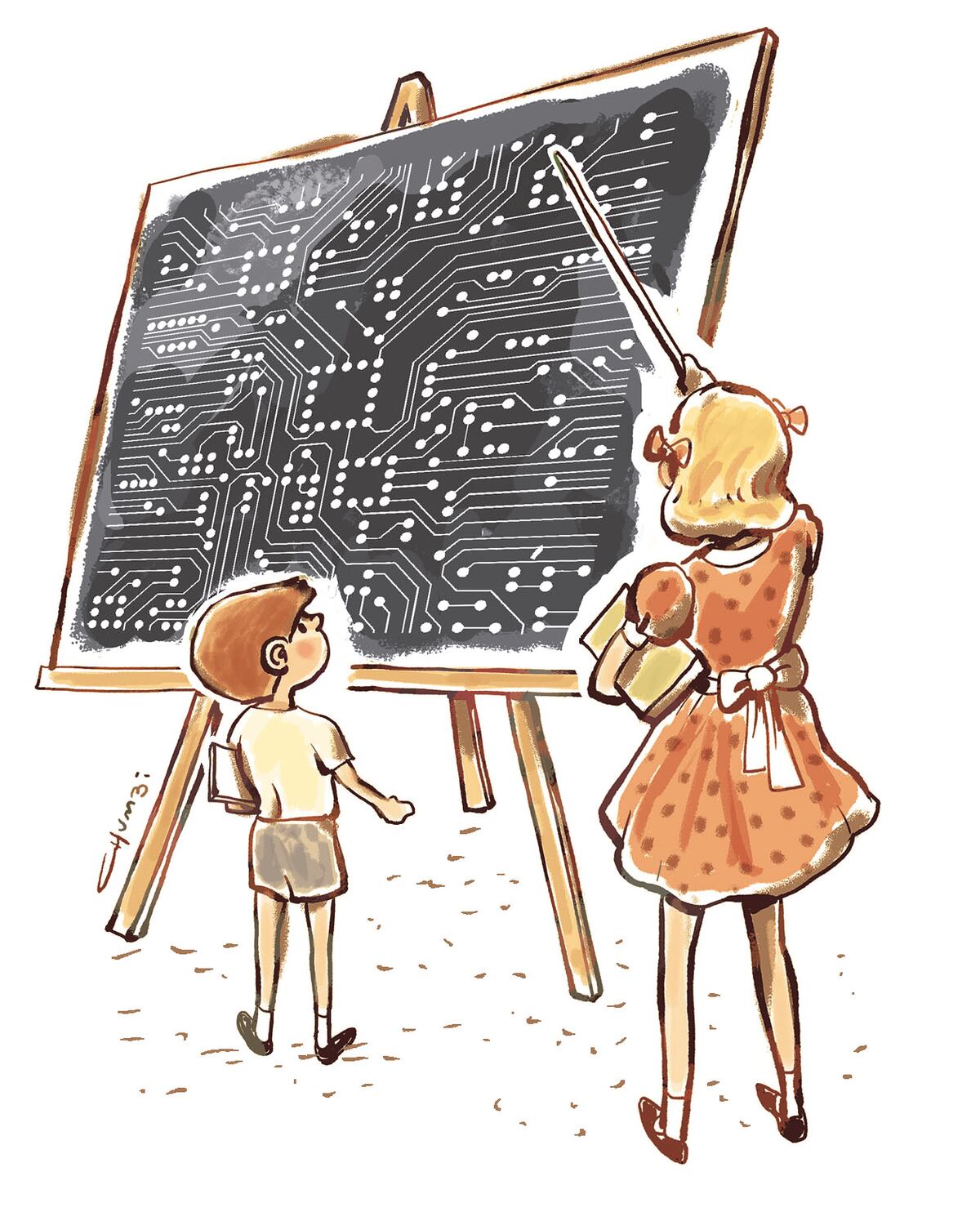 Educación: la demanda por innovación (Ilustración Chumbi)
