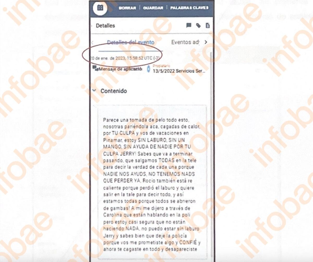 La Justicia abrió el celular de Gerardo Milman. (Infobae)