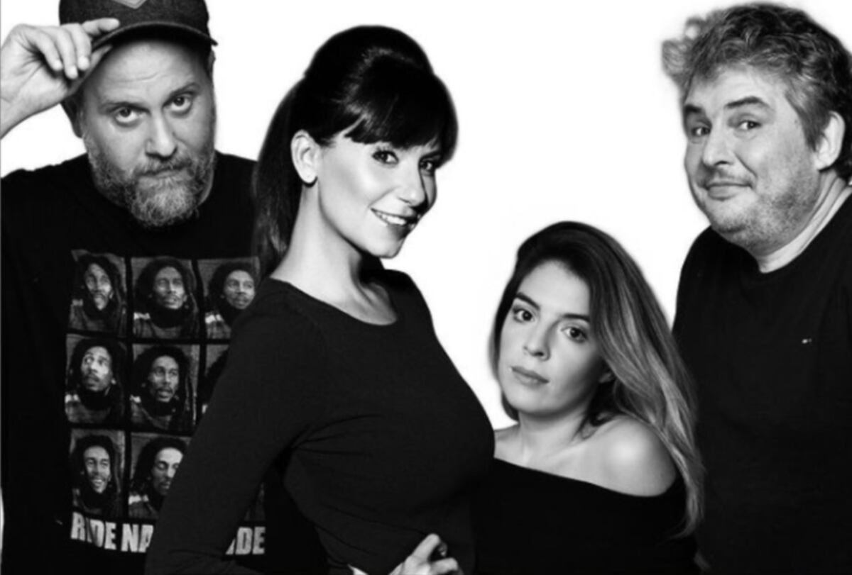 "Un día perfecto", el equipo completo del programa de radio de La Metro (Instagram).