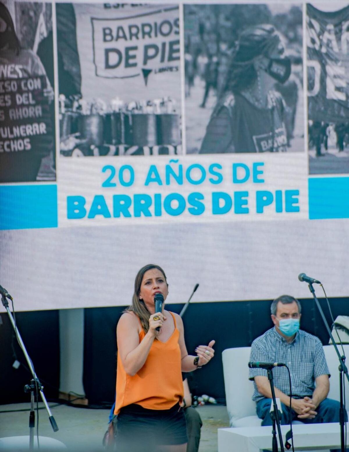 Betiana Cabrera Fasolis, de Barrios de Pie. (Barrios de Pie)