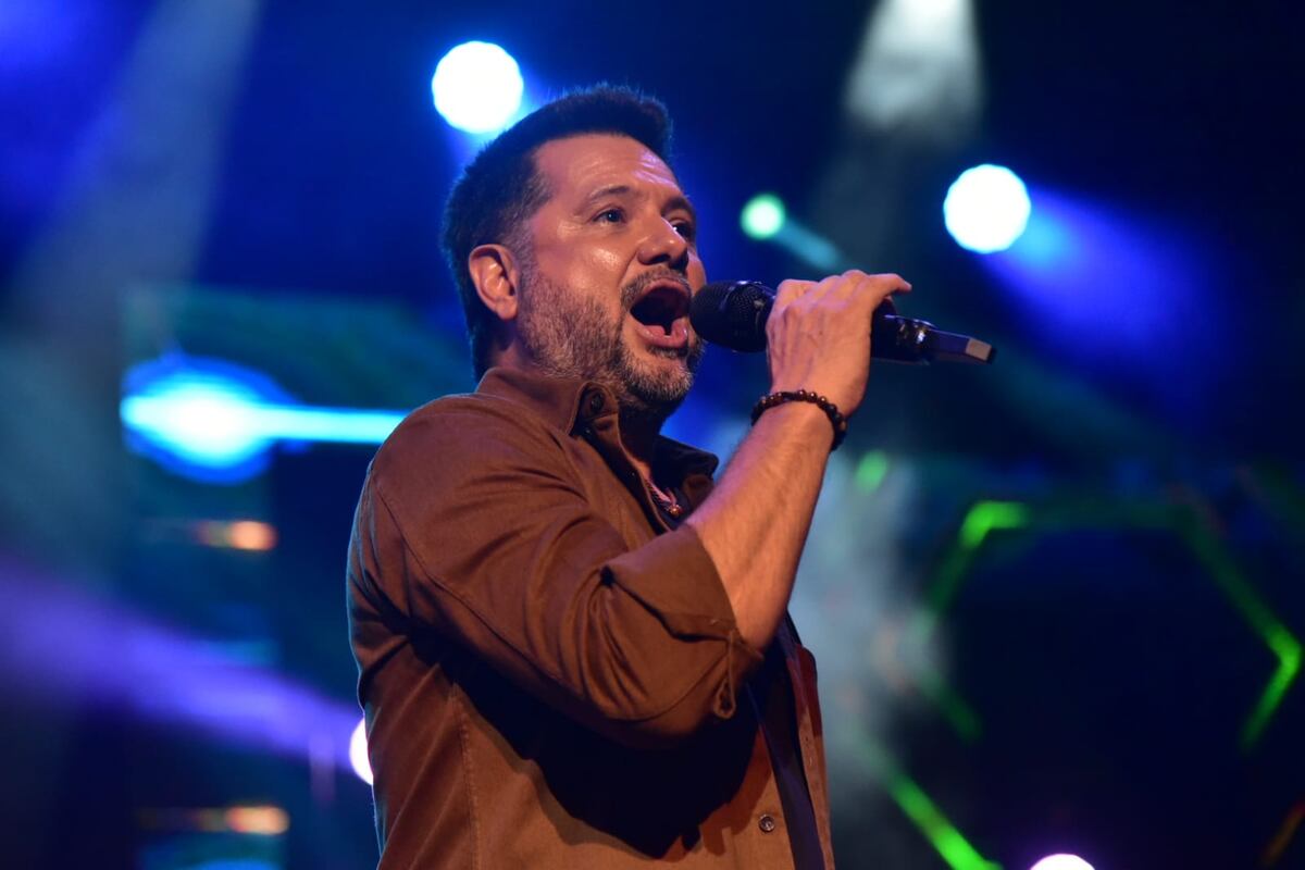 Rony Vargas en el festival de Peñas Villa María 2022. (Martín Llampayas)