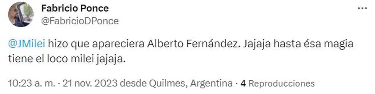 Los mejores memes de Alberto Fernández con Javier Milei.