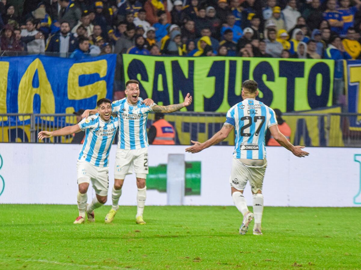 Mateo Bajamich, héroe de Atlético Tucumán ante Boca. (Prensa Atlético).