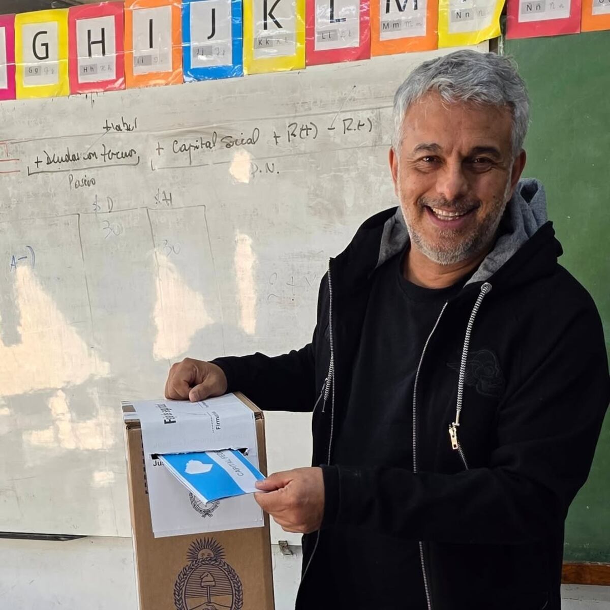 Elecciones 2025: Mario Massaccesi ya votó (Instagram)