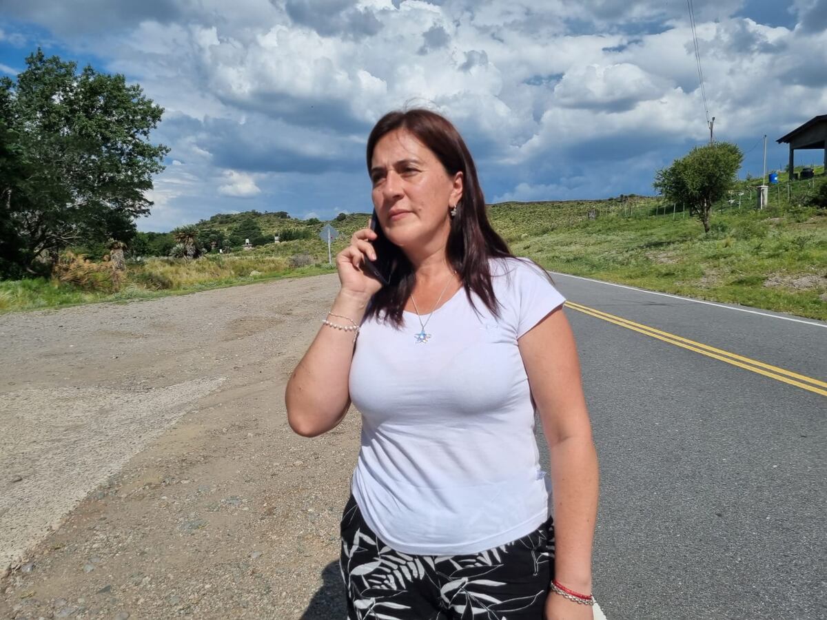 Iliana Mas, vecina del sector. Reclaman celeridad para reabrir todo el circuito turístico.