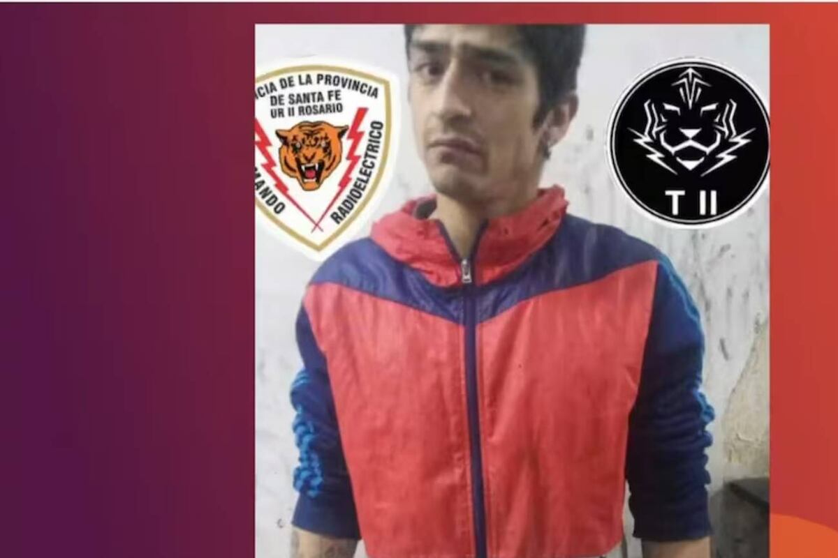 Todo el accionar del detenido quedó registrado en las cámaras de seguridad del comercio. (Policía de Santa Fe)