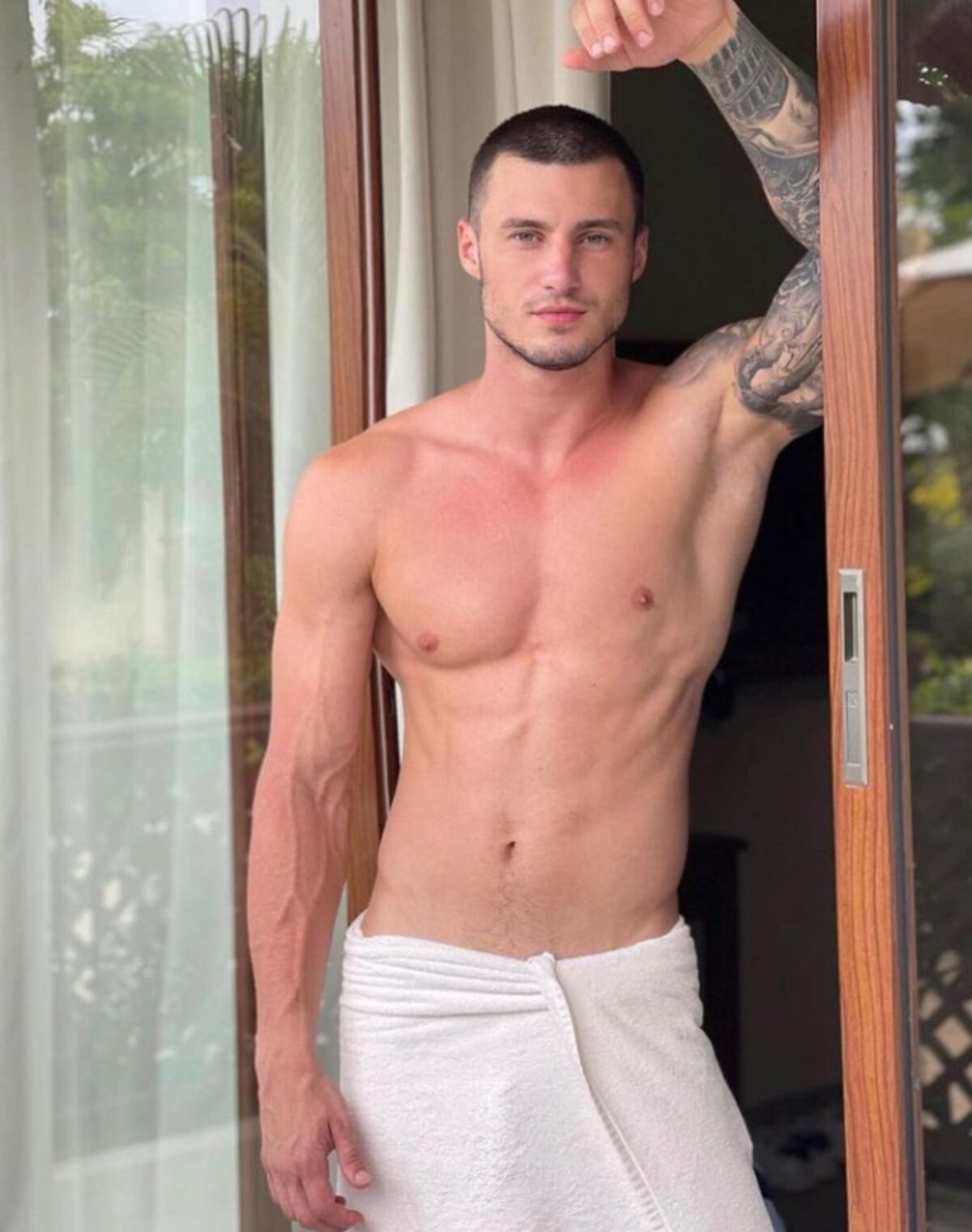 Max Barz, el modelo que estaría involucrado en la separación de Martin y Yosef. (Instagram Marx Barz)
