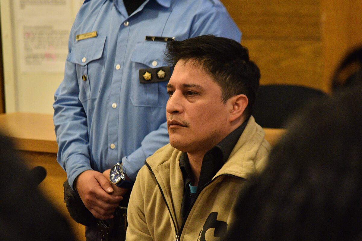 Condenaron a prisión perpetua a Santiago Campos Matos por el femicidio de Anahí Bulnes. (Pedro Castillo / La Voz)