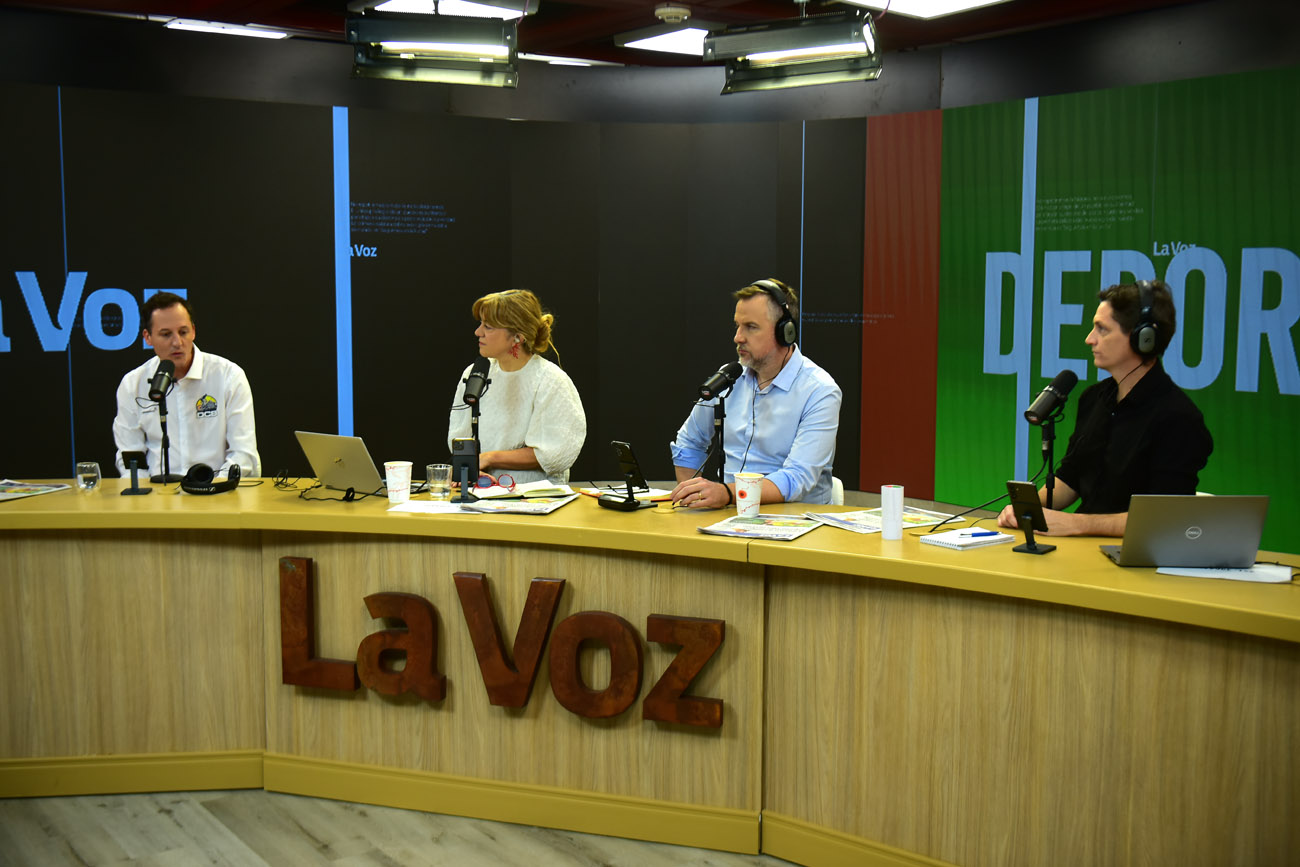 Pablo Eli, director deportivo de Más Eventos, en la mañana del Streaming de La Voz en Vivo. (Nicolás Bravo / La Voz)