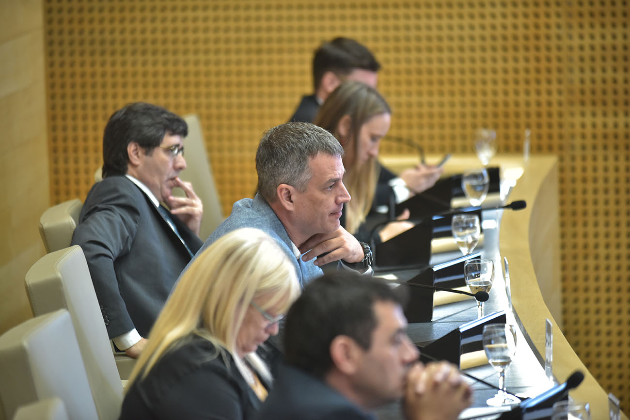 Agustín Spaccesi viene siendo clave con su voto en línea con el Gobierno provincial. (Ramiro Pereyra /La Voz)