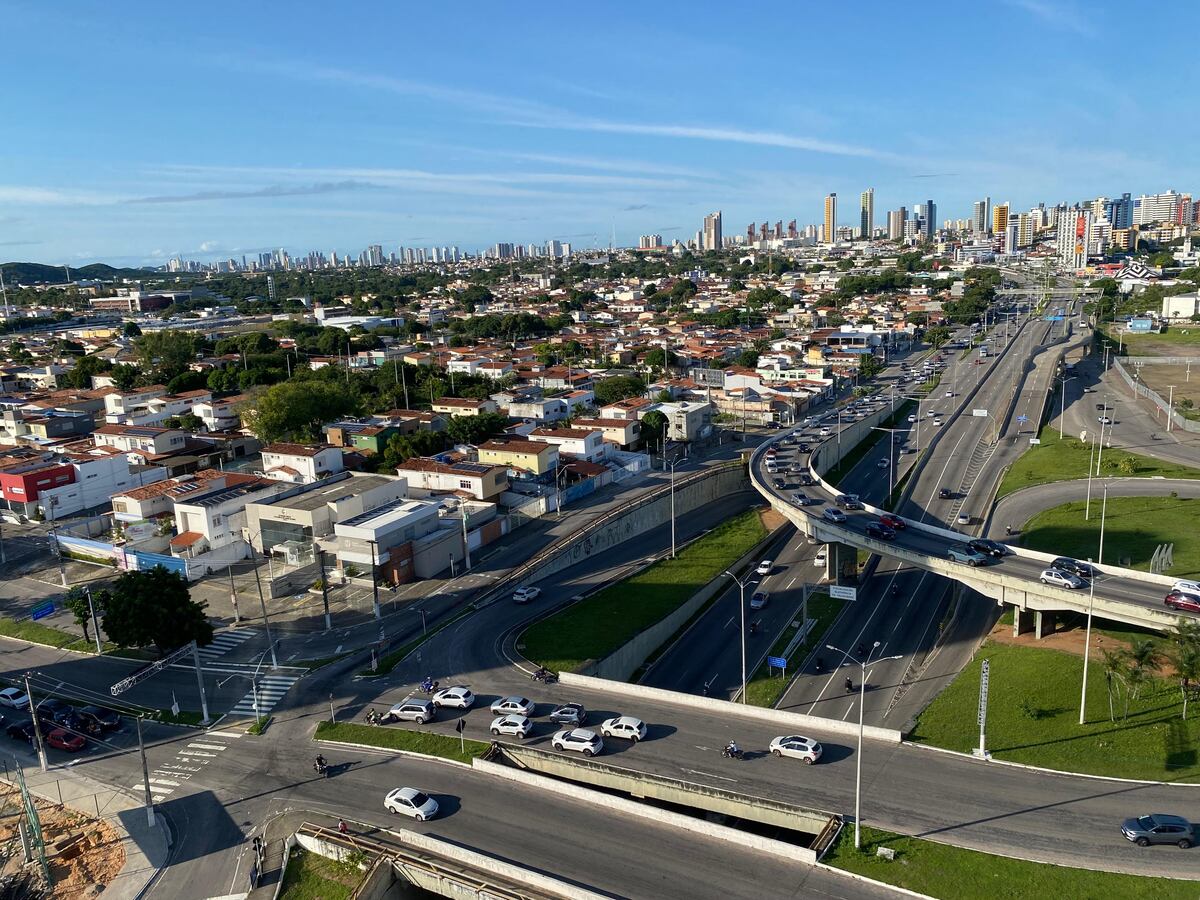 La mayoría de las ciudades de la región, como Natal, fueron pensadas para que transiten vehículos particulares (Gentileza OPS)