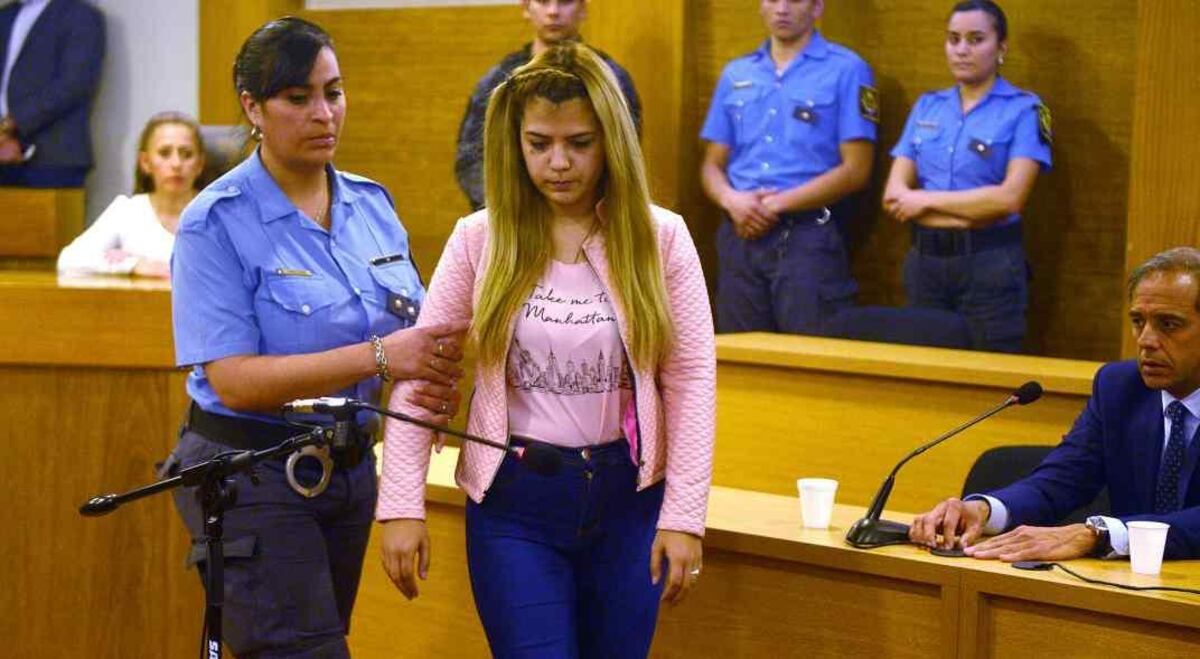 Juicio. Casi siempre vestida de rosa, Brenda Barattini fue condenada en septiembre de 2019. (José Hernandez)