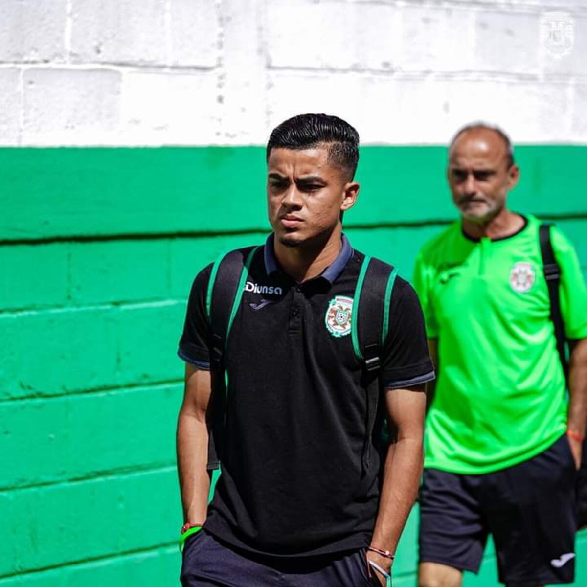 El ex Instituto Francisco "Pancho" Buteler y su experiencia en Honduras junto a la "Tota" Medina. (Gentileza Club Maratón).