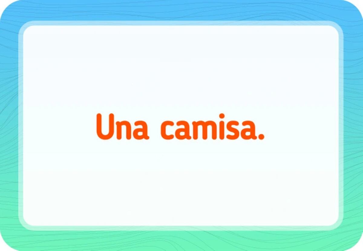 La solución del acertijo.