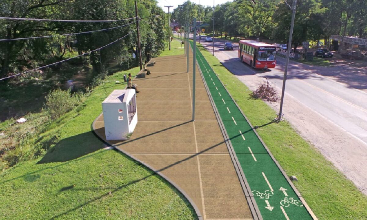 El Iplam propone la creación de un gran parque metropolitano que vincule el dique La Quebrada con el río Suquía (Gentileza Iplam).