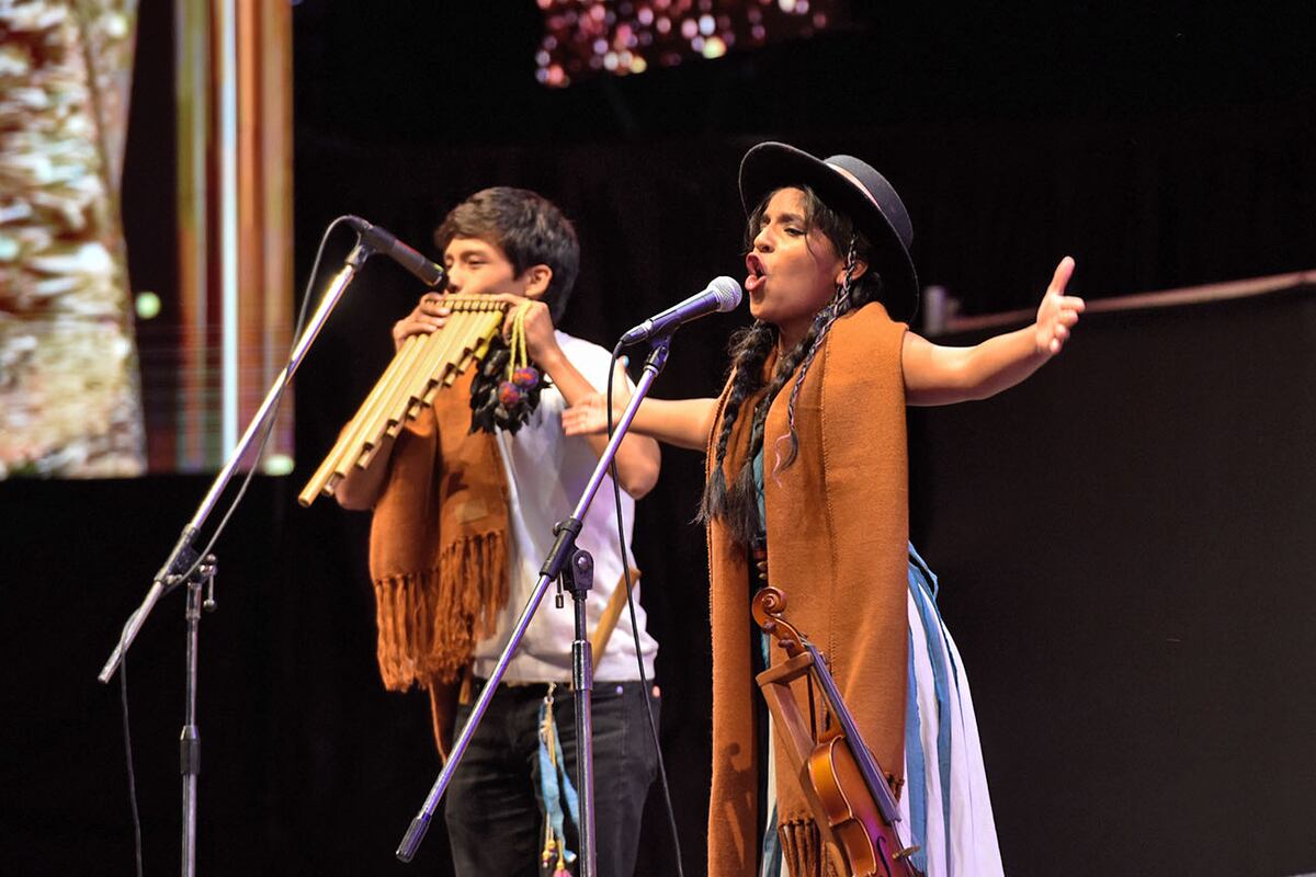 Wara Calpanchay, ganadora como Solista Vocal.