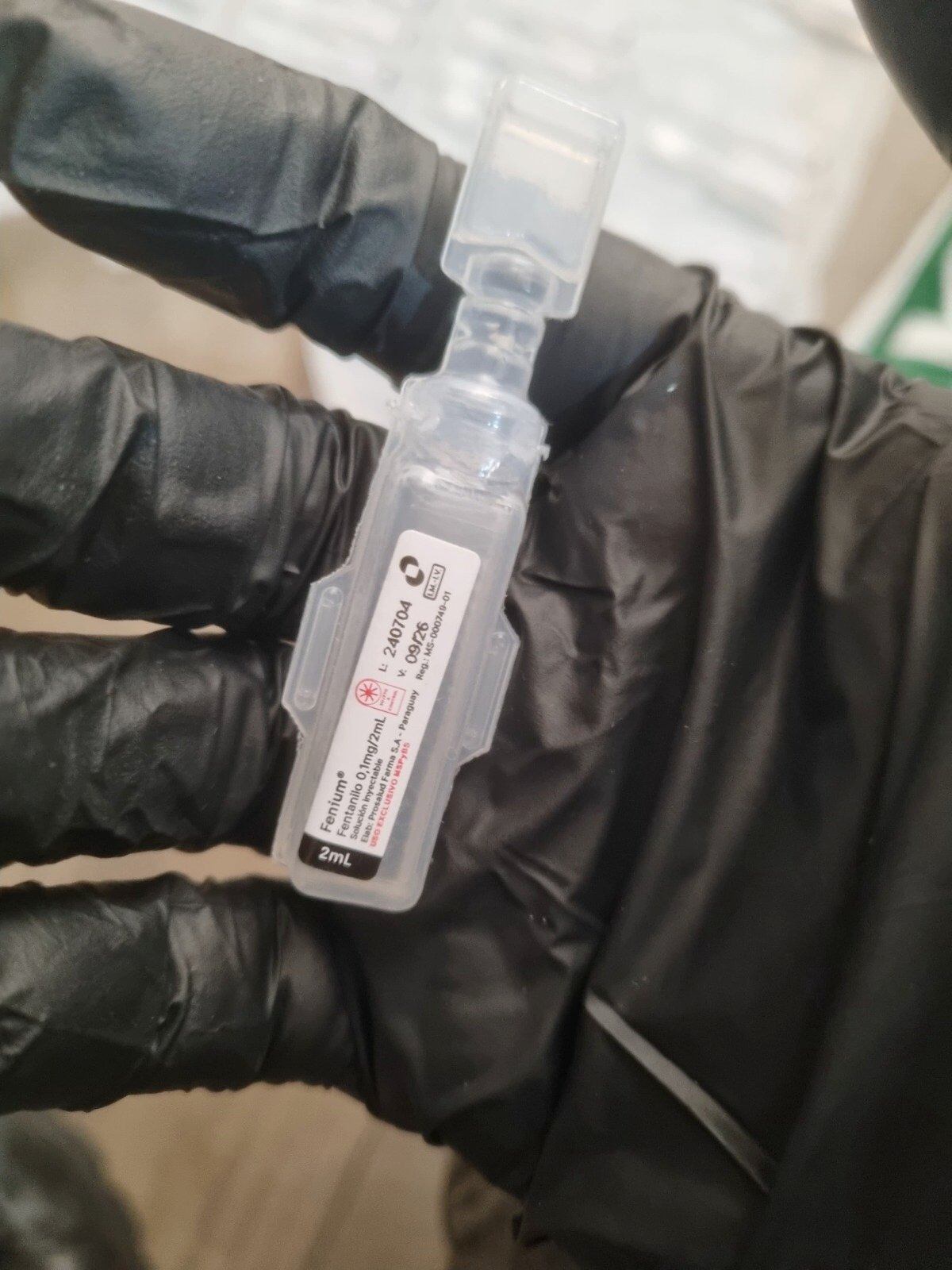 En medio de la trama del fentanilo contaminado, Gendarmería incautó 500 dosis de la droga en un envío. (Gentileza)