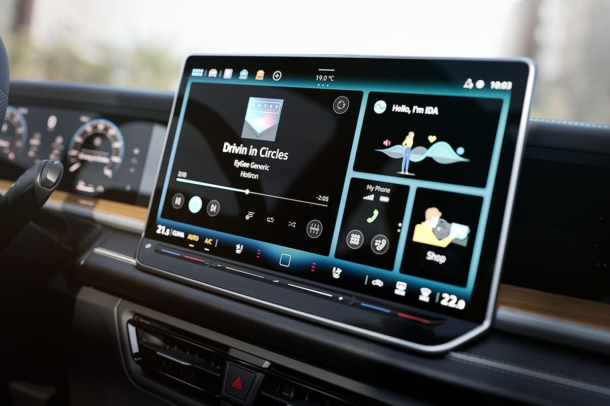 El SUV de Volkswagen ofrece (según la configuración) pantallas de entre 12,9” y 15’’.