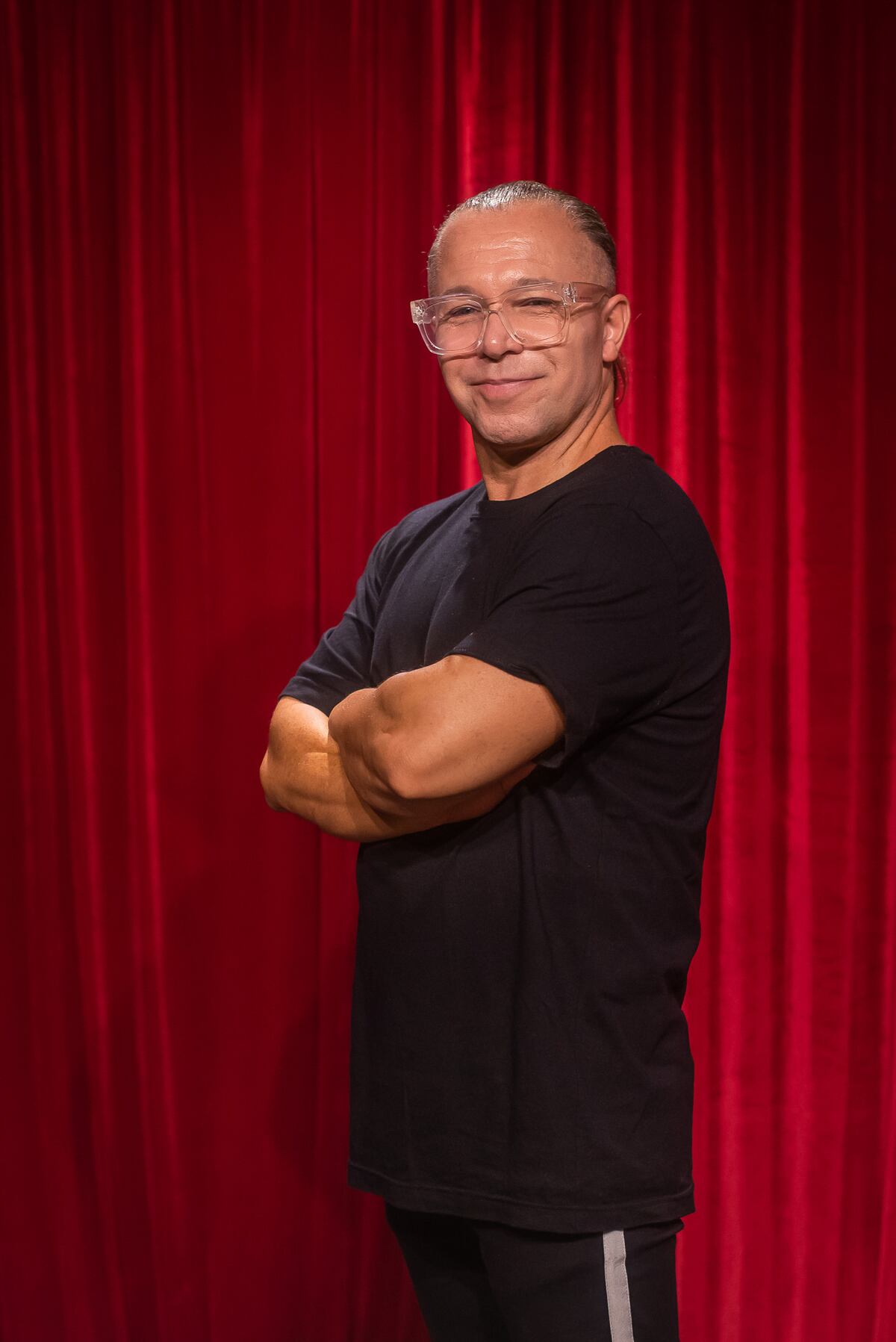 Jorge Monteagudo, dramaturgo de "La invasión de los terraplanistas sensibles" (Fotos: Seba Six).