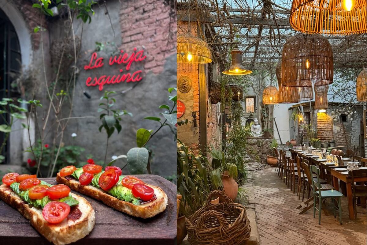 La vieja Esquina, restaurante recomendado en Yacanto de Calamuchita (Gentileza).
