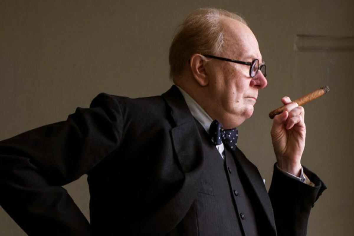 Gary OIdman, en el papel de Winston Churchill.