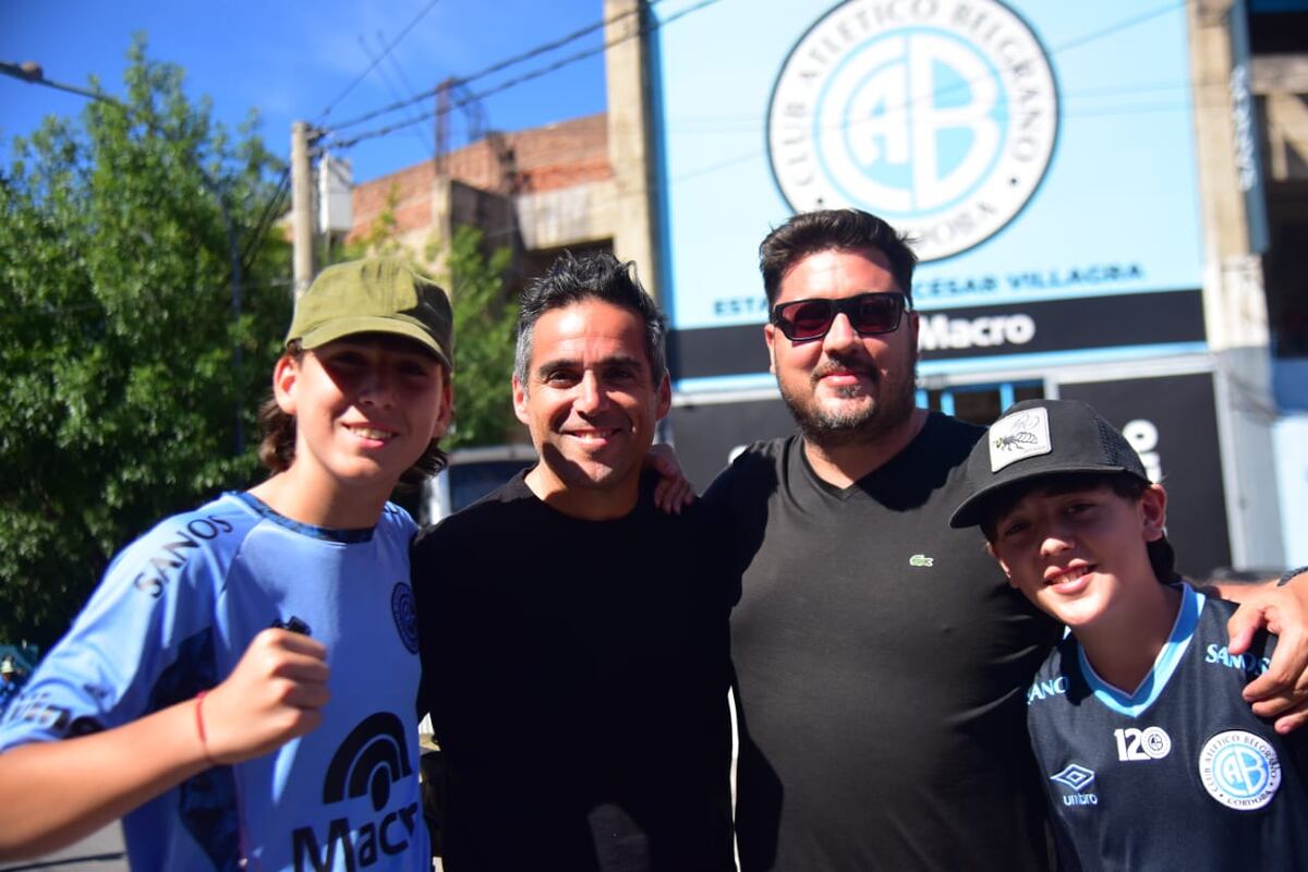 Cara 'e Cancha de Belgrano en la previa del partido con Club Atlético Unión. (Javier Ferreyra / La Voz)
