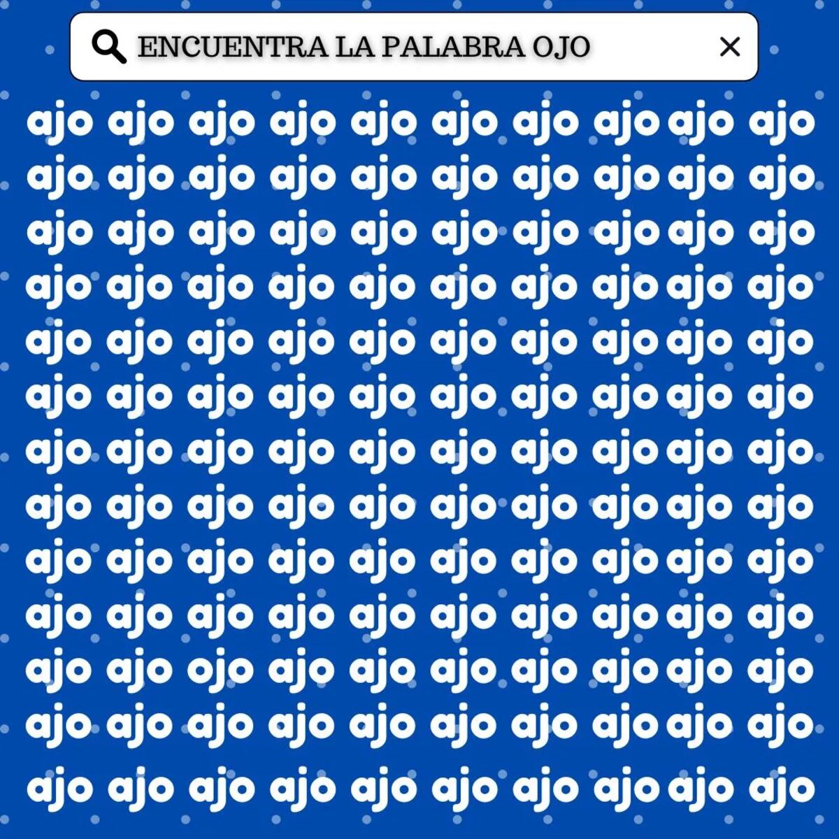 El acertijo.