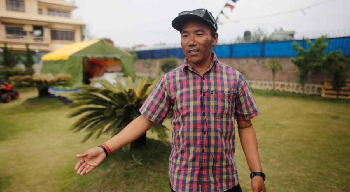 Kami Rita. El sherpa es una celebridad entre los amantes del alpinismo. (AP)