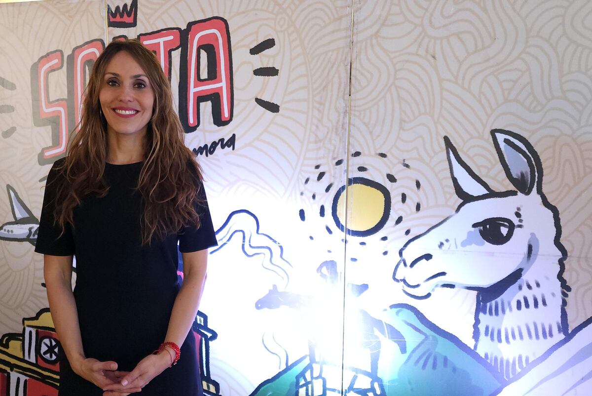 La subsecretaria de Promoción de Turismo de Salta, Laura Alcorta, presentó en Córdoba su oferta turística. (Foto: Daniel Santos)
